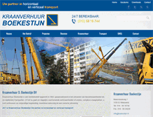 Tablet Screenshot of boekestijn.nl